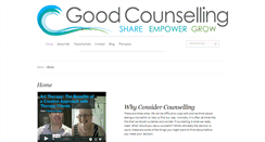 Desktop Screenshot of goodcounselling.com.au